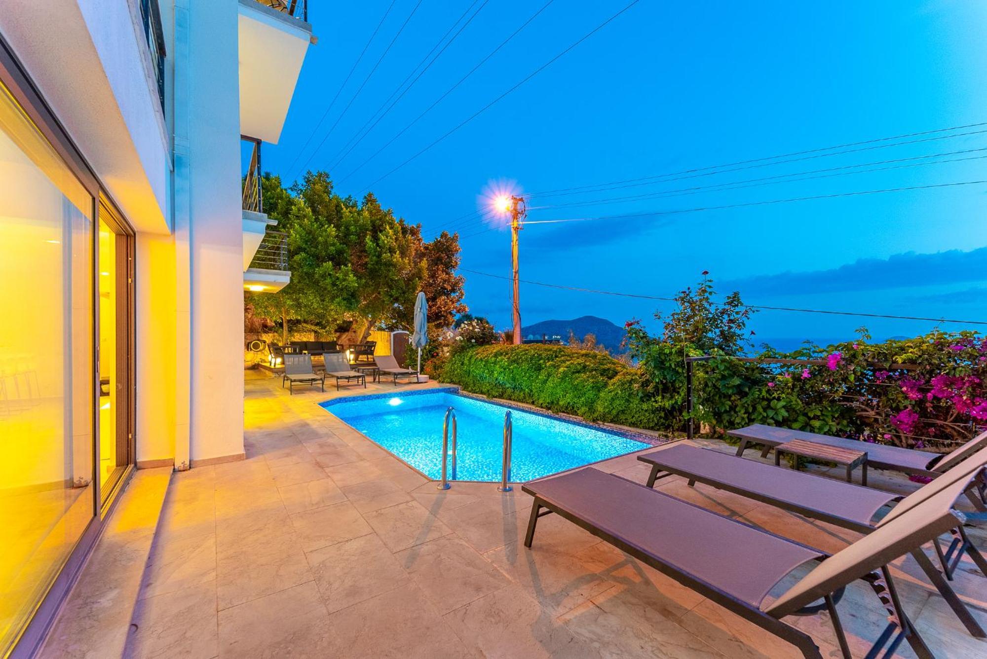 קס Luxus Villa Skyla Mit 5 Schlafzimmern & Meer-Blick מראה חיצוני תמונה